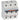 DX³ MCB automatsikring D20 3pol 4,5M 25KA - 1