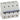 DX³ MCB automatsikring D25 4pol 6M 50KA - 1