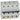 DX³ MCB automatsikring D32 4pol 6M 50KA - 1