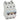 DX³ MCB automatsikring D6 3pol 3M 25KA - 1