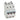 DX³ MCB automatsikring D6 3pol 3M 6000/10KA - 1