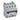 DX³ RCBO kombiafbryder B16 4pol 30mA type-A 4M 6000/6KA - 1