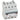DX³ RCBO kombiafbryder C32 4pol 30mA type-F 4M 6000/6KA - 1