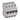 RX³ MCB automatsikring C10 4pol 4M 4500A - 1
