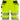 Green håndværker stretchshorts Hi-Vis gul/sort str C54 - 1