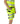 Green håndværker stretchshorts Hi-Vis gul/sort str C66 - 5