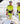 Green håndværker stretchshorts Hi-Vis gul/sort str C62 - 6