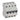 RX³ MCB automatsikring C6 3pol+nul 4M 4500A - 1