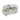 SPX-D 630 sikrings base for håndtag 3 polet NH03 - 1