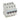 TX³ MCB automatsikring B10 4pol 4M 6000/6KA - 1
