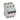 TX³ MCB automatsikring B13 3pol 3M 10000/10KA - 1