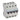 TX³ MCB automatsikring B13 3pol+nul 4M 10000/10KA - 1