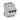 TX³ MCB automatsikring B3 3pol 3M 6000/6KA - 1