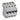 TX³ MCB automatsikring B32 3pol+nul 4M 10000/10KA - 1