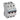 TX³ MCB automatsikring B4 3pol 3M 6000/6KA - 1