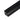 Alu profil 2 sort med sort cover - 2,5 m - 1