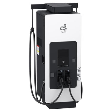 EVlink Pro DC lynladestation 150 kW CCS2 dobbelt stik 3,6 m kabel kabelstyring og kortlæser - 1