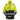 Snickers HiViz Trøje med lynlås klasse 2 gul/sort str 3XL - 1