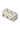 Kronemuffe porcelæn 6 mm2 (massiv) 3 polet med hul - 1