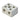 Kronemuffe porcelæn 16 mm2 2 polet med hul - 1