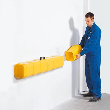 Opbevaringsboks til tætningsmåtter 1000 x 1000 mm - 1
