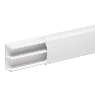 OptiLine Minikanal 18x35mm 2 Rum PVC Polarhvid - 1