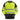 Snickers Hi-Vis sweatshirt kl. 2 str XL gul/sort - 1