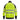 Snickers Hi-Vis sweatjakke lang lynlås kl. 2 str XL gul/sort - 2