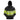 Snickers Hi-Vis hættetrøje lang lynlås kl. 1 str XS sort/gul - 1