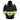 Snickers Hi-Vis sweatjakke lang lynlås kl. 1 str 3XL sort/gul - 1
