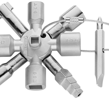 KNIPEX TwinKey til almindelige skabe og spærresystemer 92 mm - 1