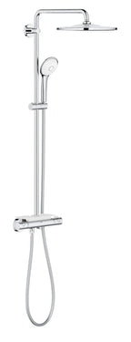 GROHE Euphoria 310 brusesystem med termostat til væg krom - 1