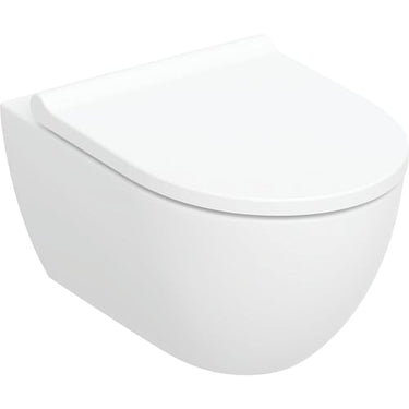 Geberit Acanto sampak vægskål m/Turboflush og sæde soft close/quick release hvid - 1
