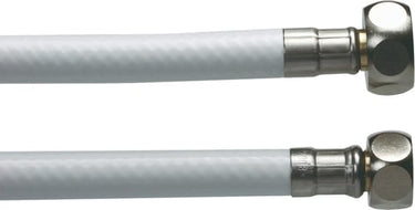 Neoperl tilslutningsslange 1/2X3/8 400 mm pvc hvid - 1