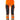 Mascot Bukser med knælommer 19279 Hi-Vis orange/mørk marine str 76C52 - 1