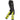 Snickers Hi-Vis stretch arbejdsbukser hylsterlommer kl. 1 str 62 sort/gul - 3