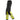 Snickers Hi-Vis stretch arbejdsbukser hylsterlommer kl. 1 str 62 sort/gul - 4