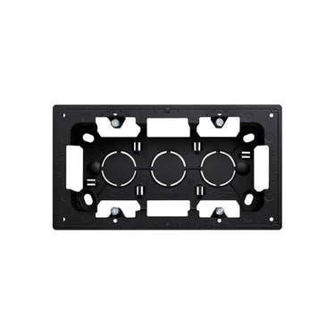 Simon 270 udvendig underlag 2 modul mat sort - 1