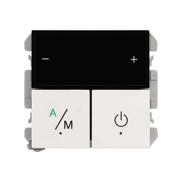 Simon 270 IO termostat til el-varme mat hvid - 1