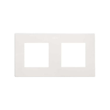 Simon 270 Icon ramme 2 modul mat hvid - 1