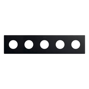 Simon 270 minima ramme til clean stikkontakt 5 modul mat hvid - 1