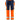 Green stretch overalls kl.2 Hi-Vis orange/marine str C66 - 3