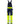 Green stretch overalls kl.2 Hi-Vis gul/marine str D104 - 3