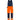 Green stretch overalls kl.2 Hi-Vis orange/marine str C146 - 1
