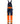 Green stretch overalls kl.2 Hi-Vis orange/marine str C60 - 2