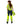 Green stretchbukser dame kl.2 Hi-Vis gul/sort str 36 - 4