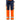Green stretchbukser dame kl.2 Hi-Vis orange/marine str 40 - 2