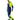 Green stretch overalls kl.1 Hi-Vis gul/marine str D116 - 3