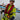 Green stretchjakke kl.3 4647 Hi-Vis gul/marine str M - 4