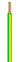 Installationsledning H07Z1-U HF 1G4 gul/grøn R-100 - 1